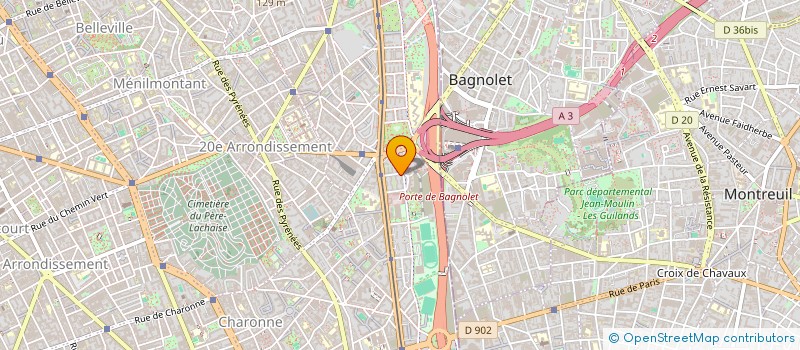 localisation de l'entreprise MONSIEUR ALAIN HOA  PARIS