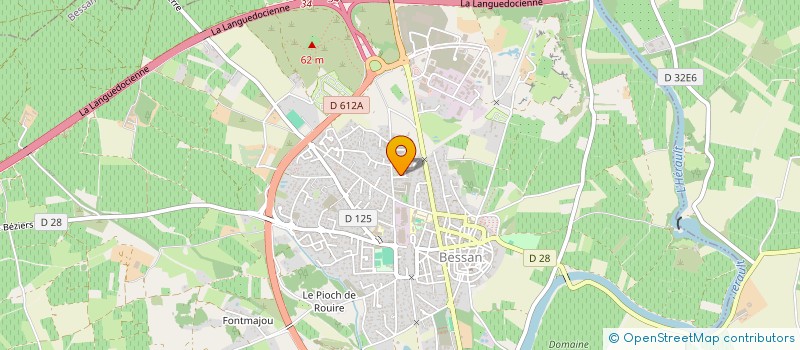 localisation de l'entreprise MONSIEUR ALAIN HOQUY  AGDE