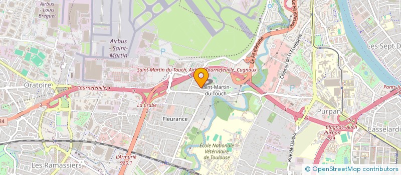 localisation de l'entreprise MONSIEUR ALAIN HORAK à TOULOUSE
