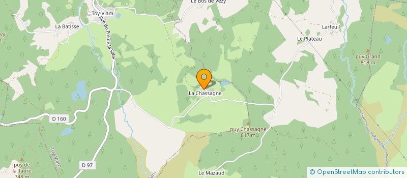 localisation de l'entreprise MONSIEUR ALAIN HOUILLE  TOY-VIAM