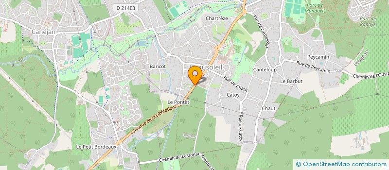 localisation de l'entreprise MONSIEUR ALAIN HOUQUES  GRADIGNAN