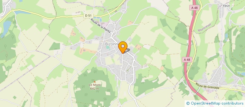 localisation de l'entreprise MONSIEUR ALAIN HOUZELLE  BIZONNES