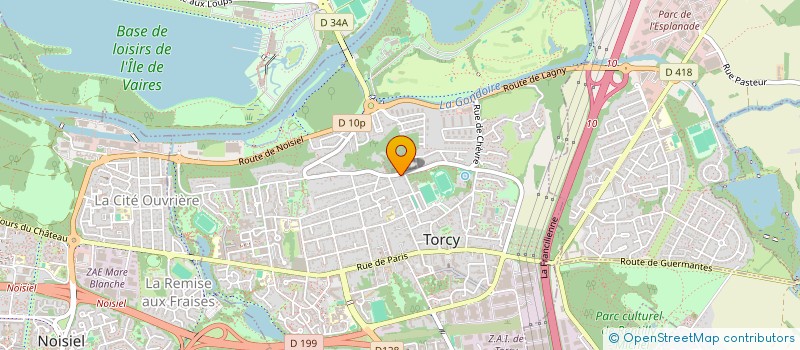 localisation de l'entreprise MONSIEUR ALAIN HUARD  TORCY