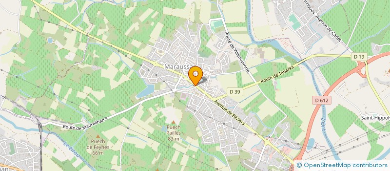 localisation de l'entreprise MONSIEUR ALAIN HUCHET  CREISSAN