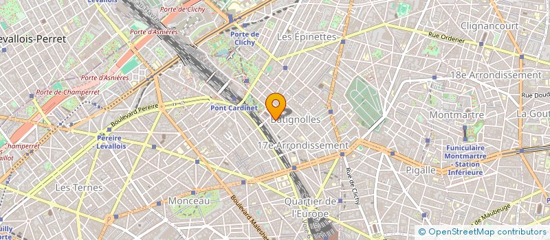 localisation de l'entreprise MONSIEUR ALAIN HUE  PARIS