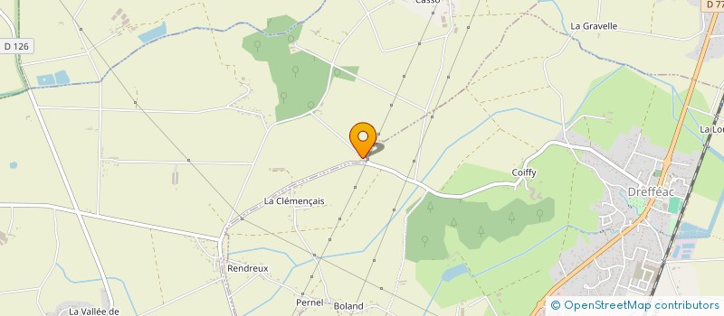 localisation de l'entreprise MONSIEUR ALAIN HUGUENOT  PONTCHATEAU