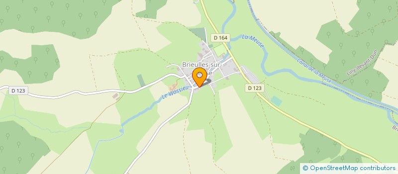 localisation de l'entreprise MONSIEUR ALAIN HUSSON à BRIEULLES-SUR-MEUSE