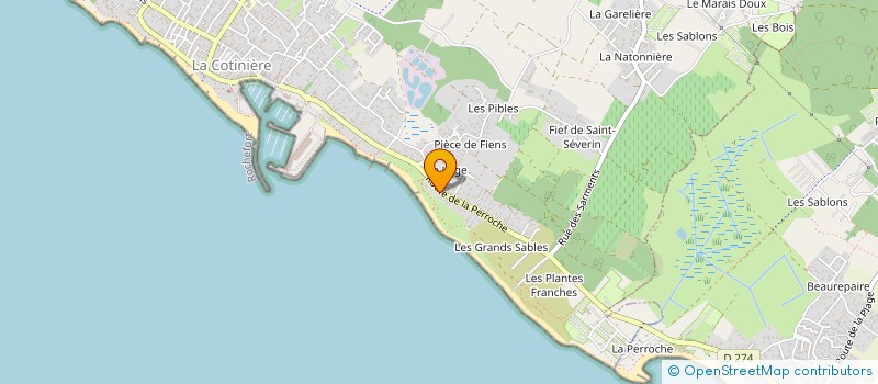 localisation de l'entreprise MONSIEUR ALAIN HUSSON à SAINT-PIERRE-D'OLERON