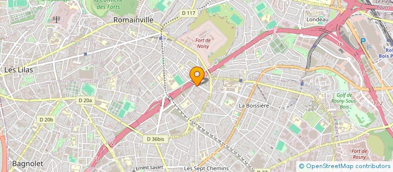 localisation de l'entreprise MONSIEUR ALAIN IDFEDARENE à ROMAINVILLE