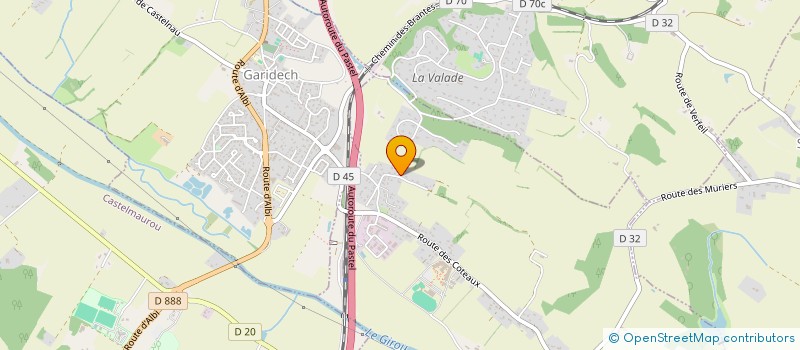 localisation de l'entreprise MONSIEUR ALAIN ILLAC  GRAGNAGUE