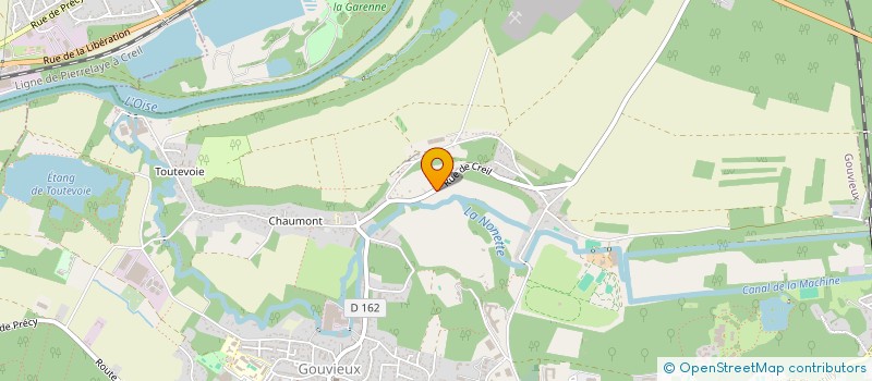 localisation de l'entreprise MONSIEUR ALAIN INGELAERE  GOUVIEUX