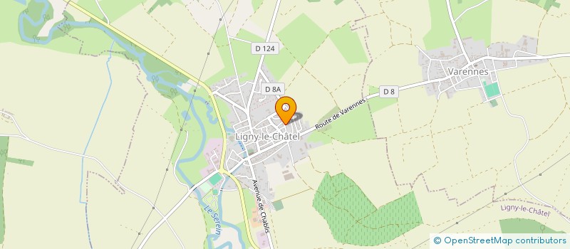 localisation de l'entreprise MONSIEUR ALAIN IOAN  LIGNY-LE-CHATEL