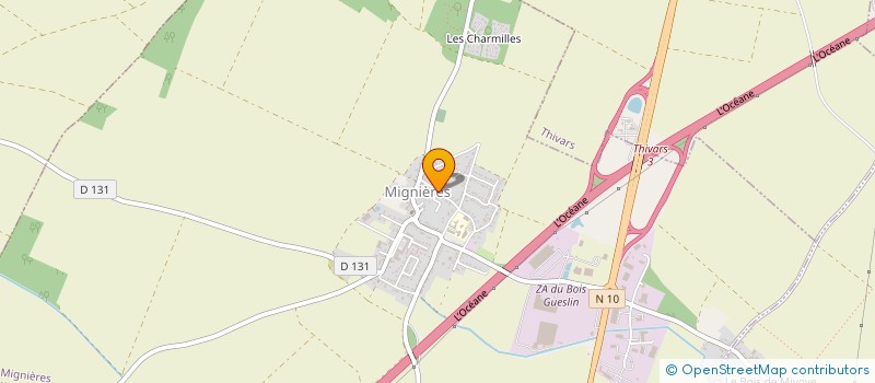 localisation de l'entreprise MONSIEUR ALAIN ISAMBERT à MIGNIERES