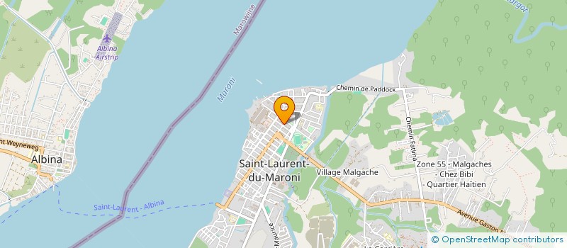 localisation de l'entreprise MONSIEUR ALAIN ISATELLE à SAINT-LAURENT-DU-MARONI