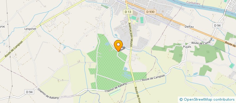 localisation de l'entreprise MONSIEUR ALAIN ISEPPI  LABASTIDE-SAINT-PIERRE