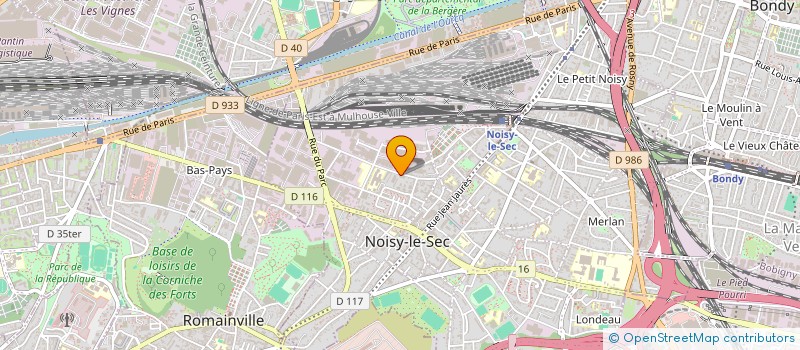 localisation de l'entreprise MONSIEUR ALAIN ISTANBULLU à NOISY-LE-SEC