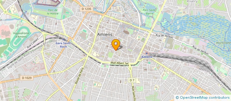localisation de l'entreprise MONSIEUR ALAIN IZARD à AMIENS
