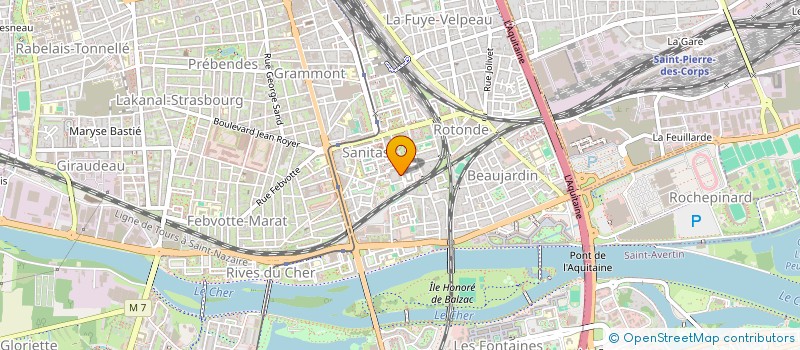 localisation de l'entreprise MONSIEUR ALAIN JABER  TOURS