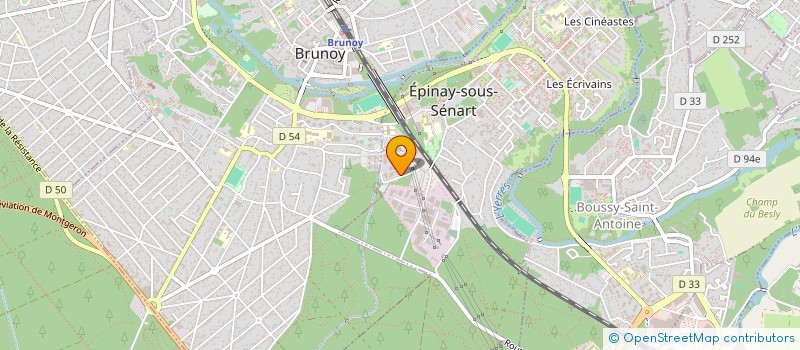 localisation de l'entreprise MONSIEUR ALAIN JACQ  EPINAY-SOUS-SENART