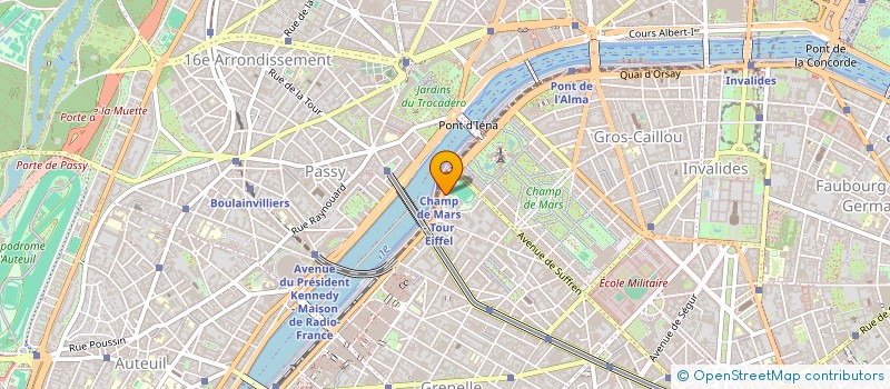 localisation de l'entreprise MONSIEUR ALAIN JACQUET  PARIS