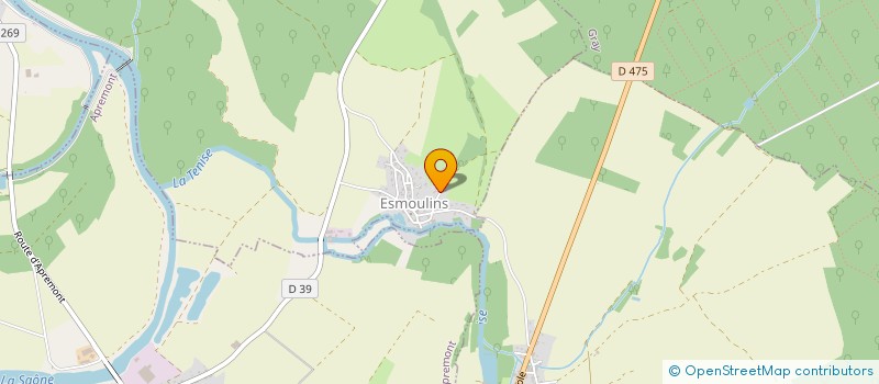 localisation de l'entreprise MONSIEUR ALAIN JACQUOT  ESMOULINS