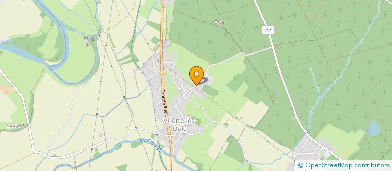 localisation de l'entreprise MONSIEUR ALAIN JAEGER  VILLETTE-LES-DOLE