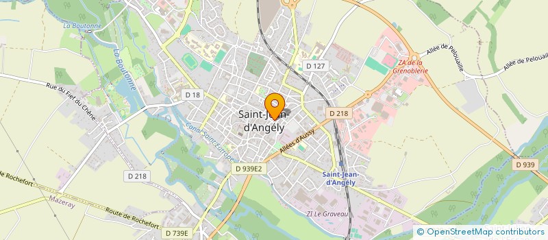 localisation de l'entreprise MONSIEUR ALAIN JALABERT à SAINT-JEAN-D'ANGELY