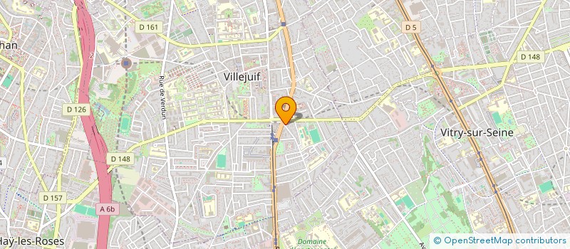 localisation de l'entreprise MONSIEUR ALAIN JAMI à VILLEJUIF