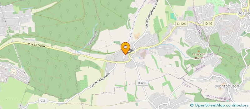 localisation de l'entreprise MONSIEUR ALAIN JANISZEWSKI  DASLE