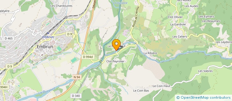 localisation de l'entreprise MONSIEUR ALAIN JANS  CROTS