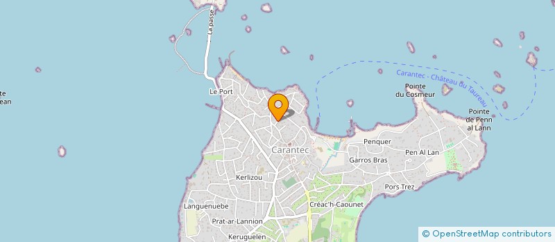 localisation de l'entreprise MONSIEUR ALAIN JARDEL  CARANTEC