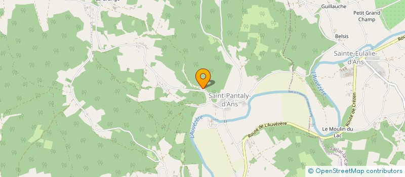 localisation de l'entreprise MONSIEUR ALAIN JARDON  CHOURGNAC-D ANS