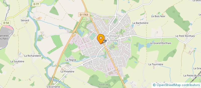 localisation de l'entreprise MONSIEUR ALAIN JAUNET à MONTAIGU-VENDEE