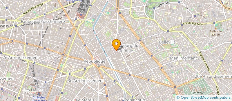 localisation de l'entreprise MONSIEUR ALAIN JEAN MARIE SALLARD  PARIS