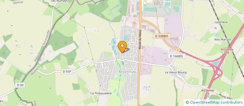 localisation de l'entreprise MONSIEUR ALAIN JEAN VERMEIR à ARCONNAY