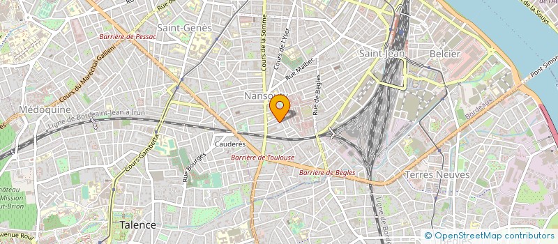 localisation de l'entreprise MONSIEUR ALAIN JEANNEAU à BORDEAUX