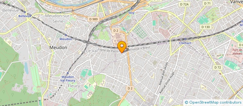 localisation de l'entreprise MONSIEUR ALAIN JEREMIASZ à CLAMART