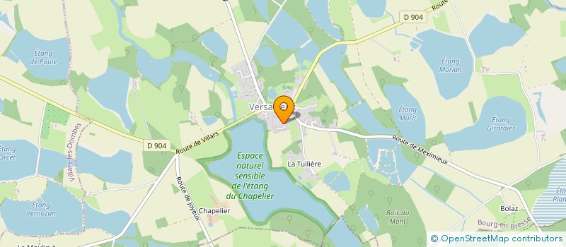 localisation de l'entreprise MONSIEUR ALAIN JESTIN à AMBERIEUX-EN-DOMBES