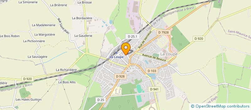 localisation de l'entreprise MONSIEUR ALAIN JOACHIM ILLEMAY à LA LOUPE