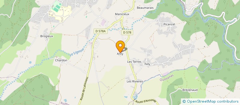 localisation de l'entreprise MONSIEUR ALAIN JOBARD  ROIFFIEUX