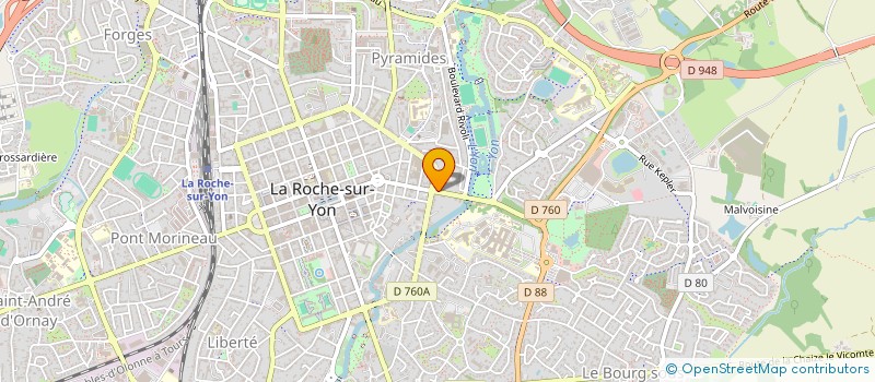 localisation de l'entreprise MONSIEUR ALAIN JOLLY à LA ROCHE-SUR-YON