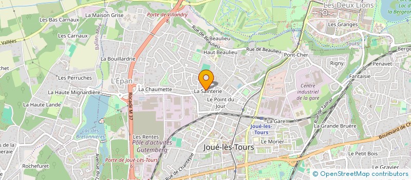 localisation de l'entreprise MONSIEUR ALAIN JOLY à JOUE-LES-TOURS