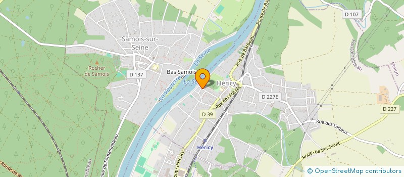 localisation de l'entreprise MONSIEUR ALAIN JORDAT  HERICY