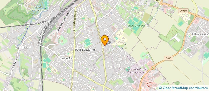 localisation de l'entreprise MONSIEUR ALAIN JOSEPH FIDELE DUBRULLE à ARRAS