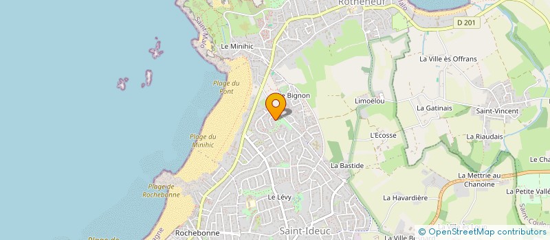 localisation de l'entreprise MONSIEUR ALAIN JOSEPH GERNIGON  SAINT-MALO