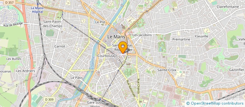 localisation de l'entreprise MONSIEUR ALAIN JOUAN  LE MANS