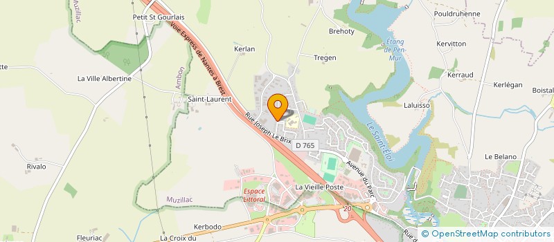 localisation de l'entreprise MONSIEUR ALAIN JOUAN à MUZILLAC