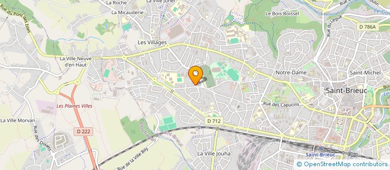 localisation de l'entreprise MONSIEUR ALAIN JOUANARD à SAINT-BRIEUC