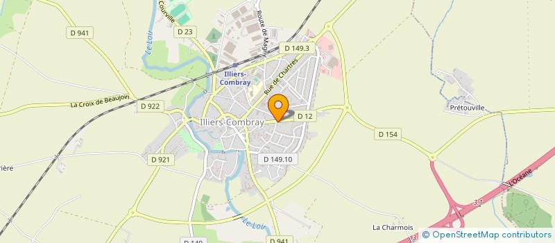 localisation de l'entreprise MONSIEUR ALAIN JOUANNEAU à ILLIERS-COMBRAY