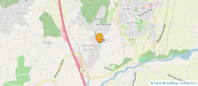 localisation de l'entreprise MONSIEUR ALAIN JOUFRET à MARSANNE